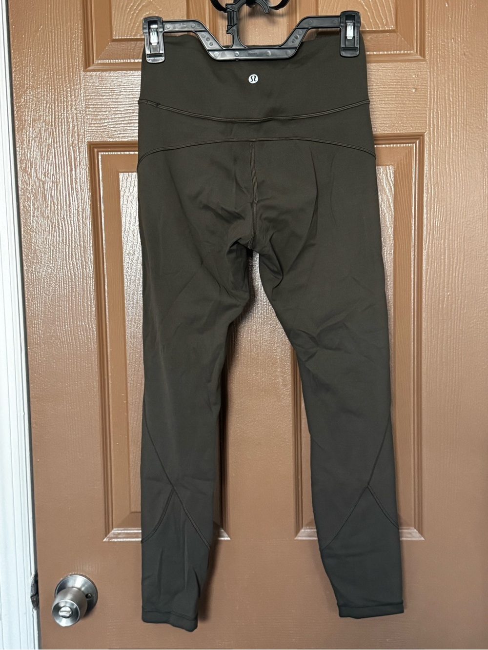 Lululemon Olive Green High-Waist Leggings